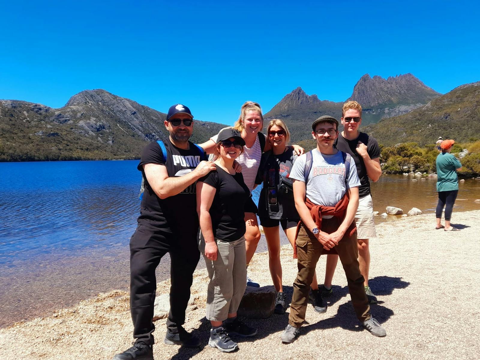 Cradle Mountain and Dove Lake on a gorgeous Summers day