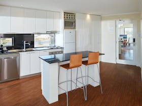 Two-bedroom apartment kitchen