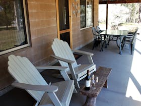 Relax on your spacious private verandah while enjoying the views of the Brokenback Mountain Range