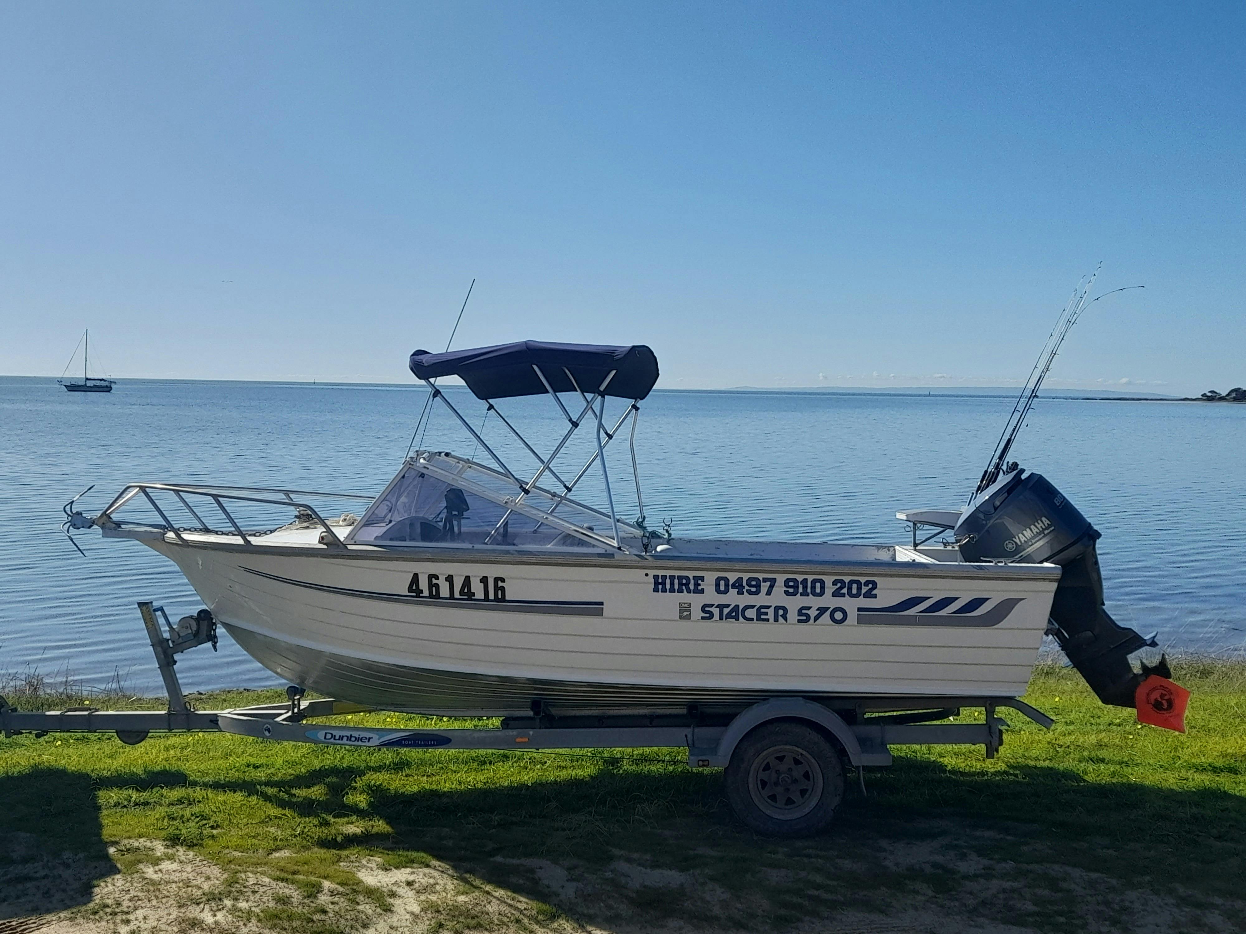 Stacer 5.7 Bay of Shoals Boat Ramp