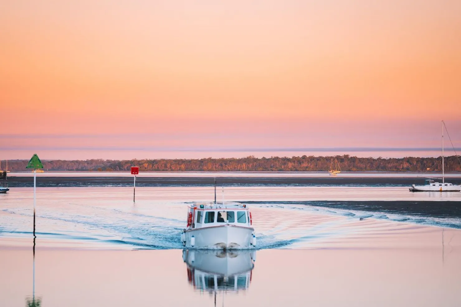 Things To Do in Tin Can Bay Rainbow Beach Cooloola Cove Cooloola Coast Gympie Tin Can Bay Ferry