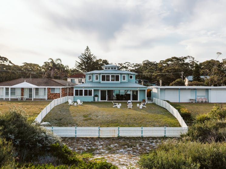 Shearwater at Callala beach beachfront luxury holiday home for rent callala beach jervis bay