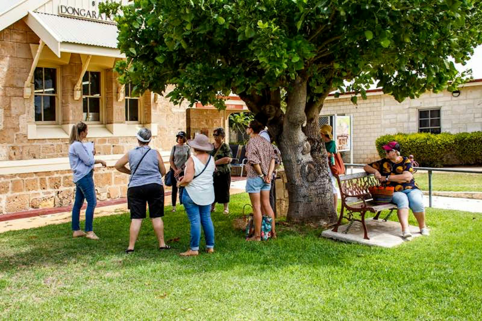 Walking tour of Dongara with New Leaf Connect