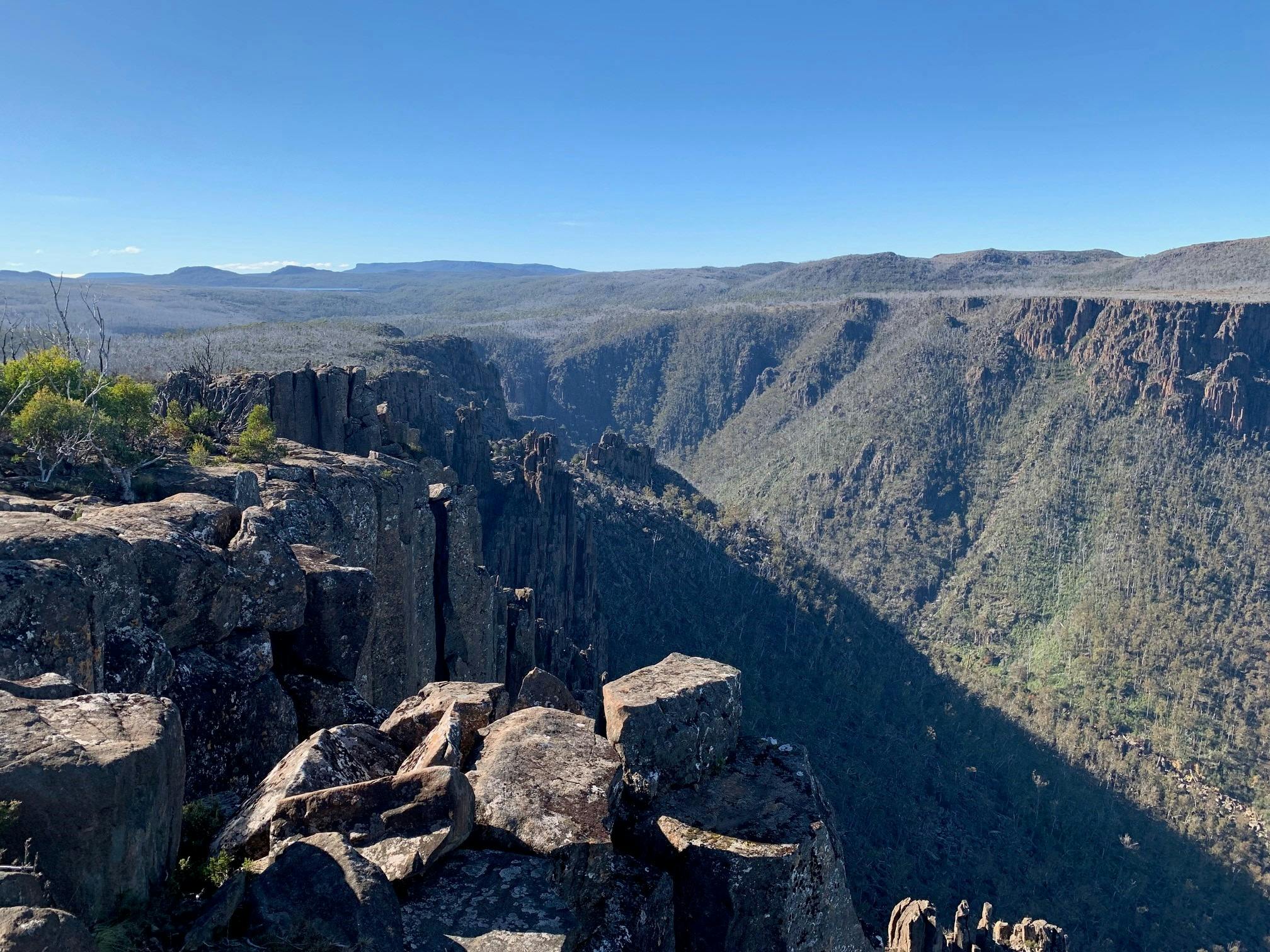 View from Devil's Gullet lookout