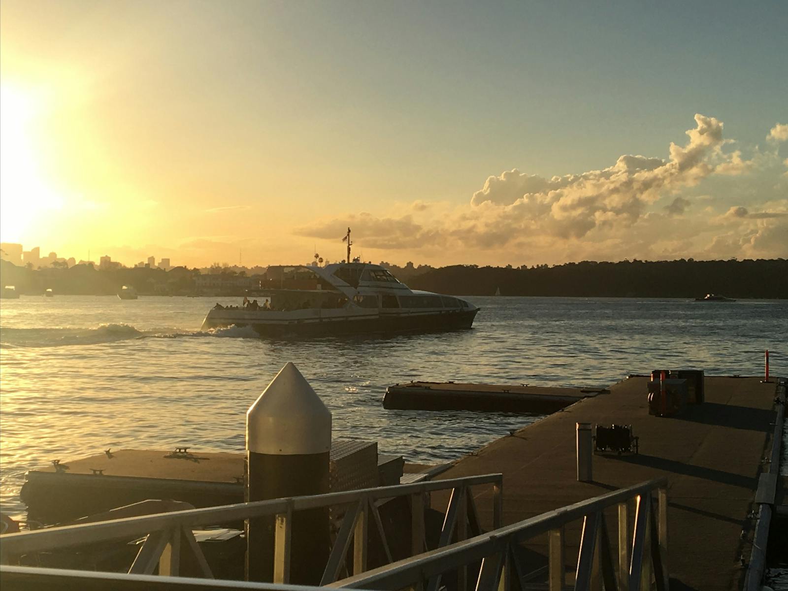 The ferry service is fabulous in Sydney harbour
