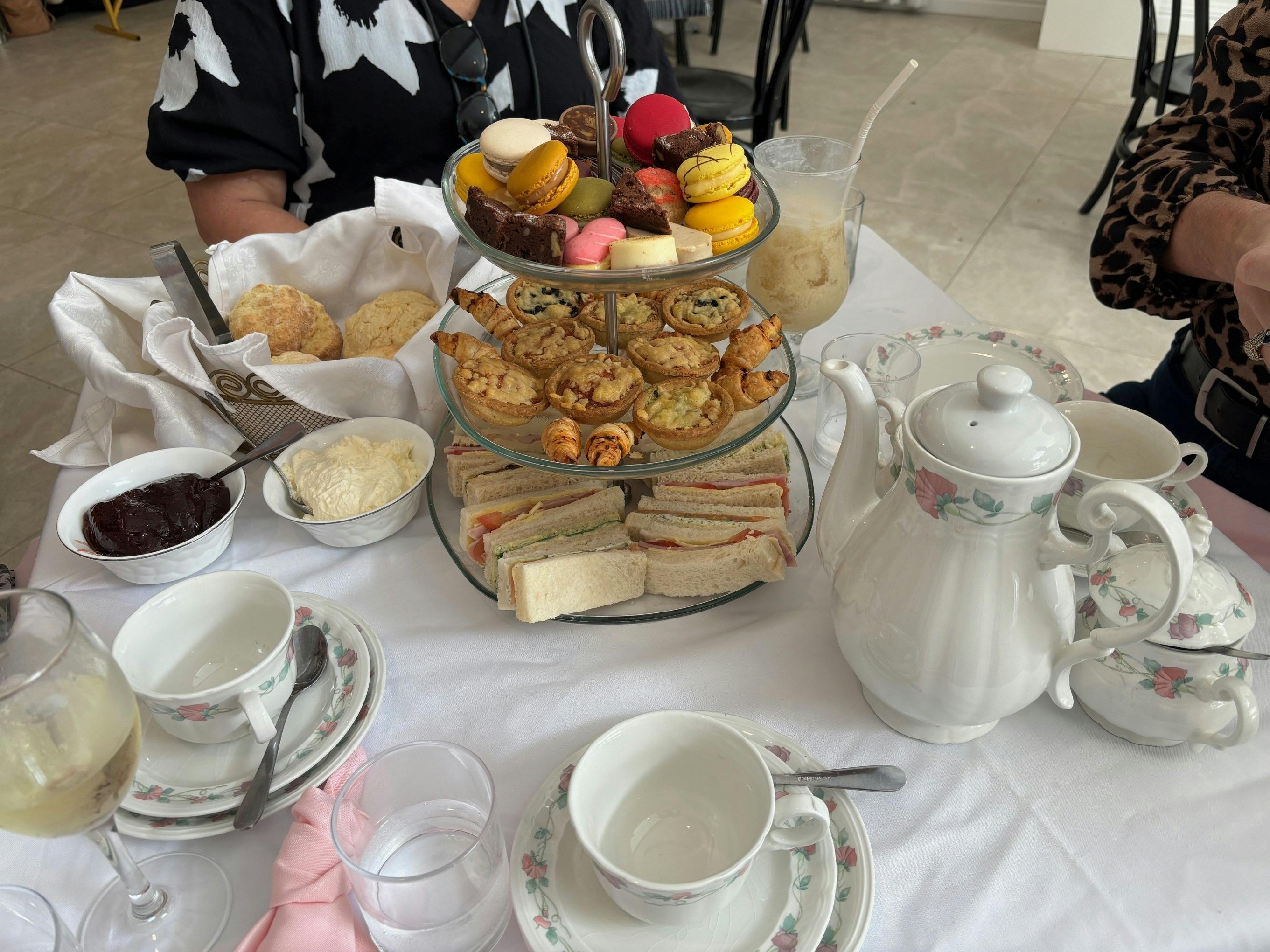 High tea