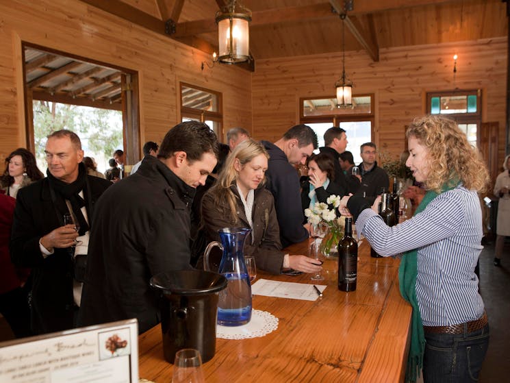 Cellar door tasting