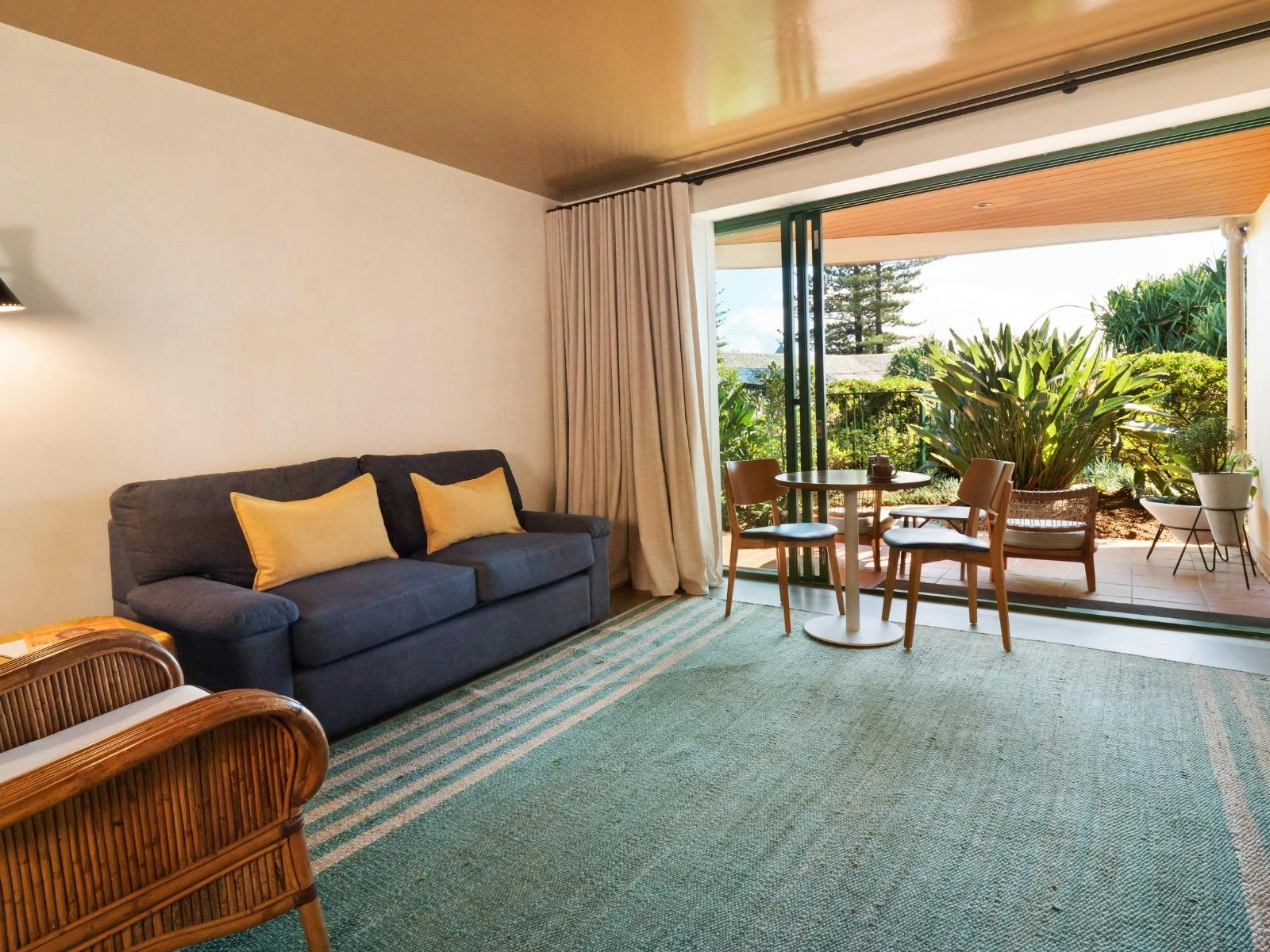 ビーチホテルリゾートスーペリアグラウンドフロアルームビュー