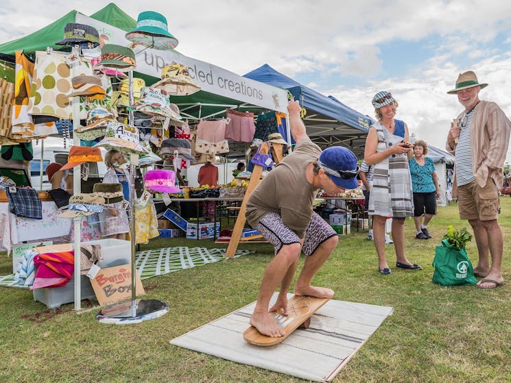 Yamba River Markets Gekko's New Tail