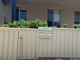 Cottage frontage from the road