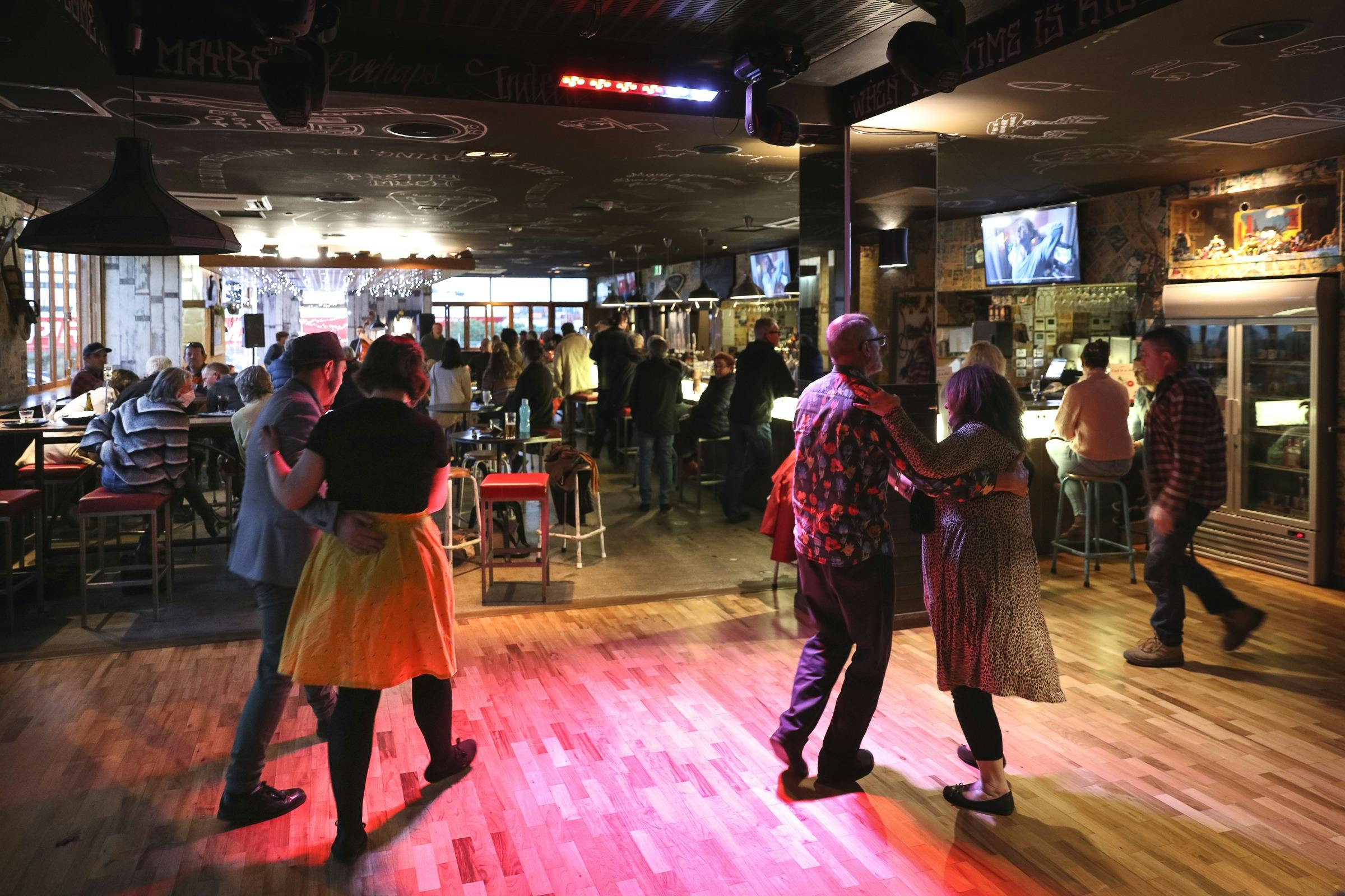 people on dance floor