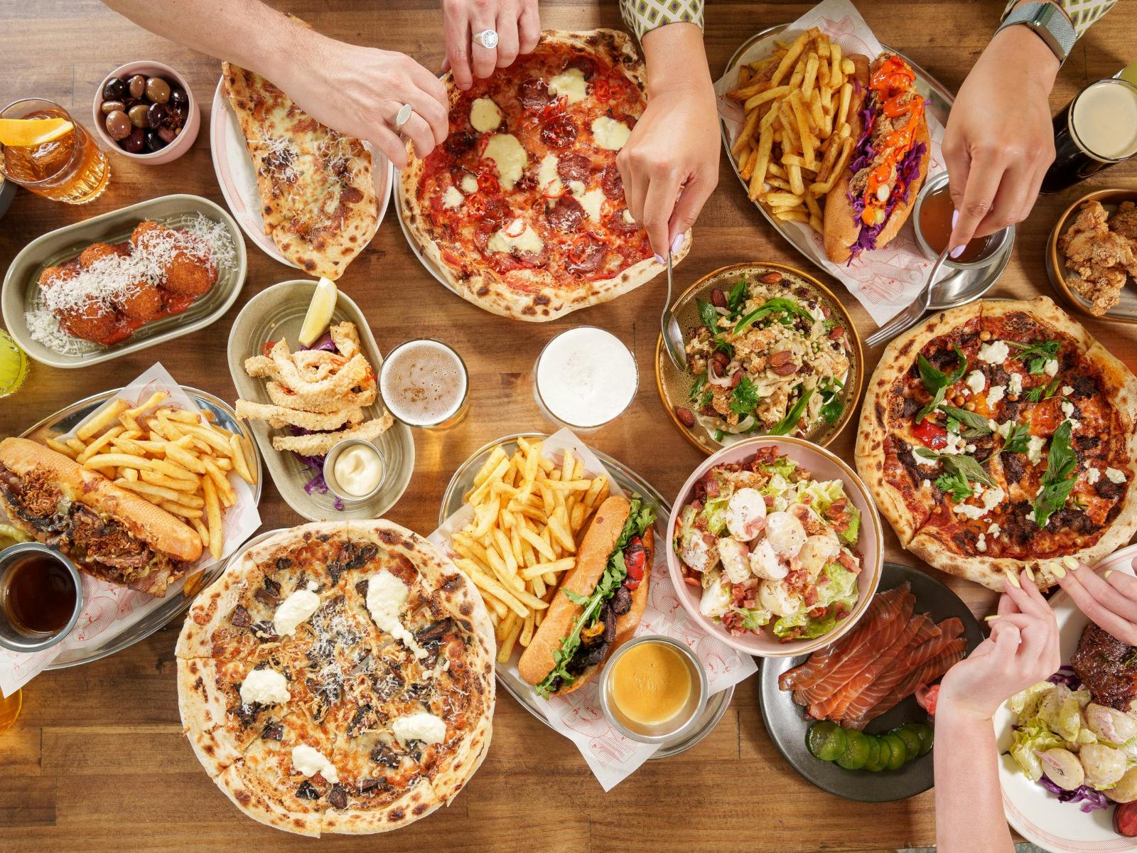 Pizzas and more
