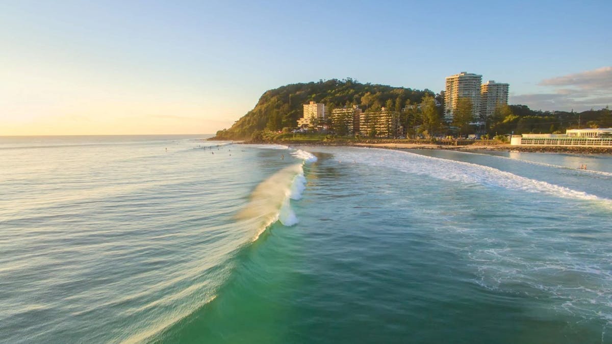 Burleigh Beach Surf