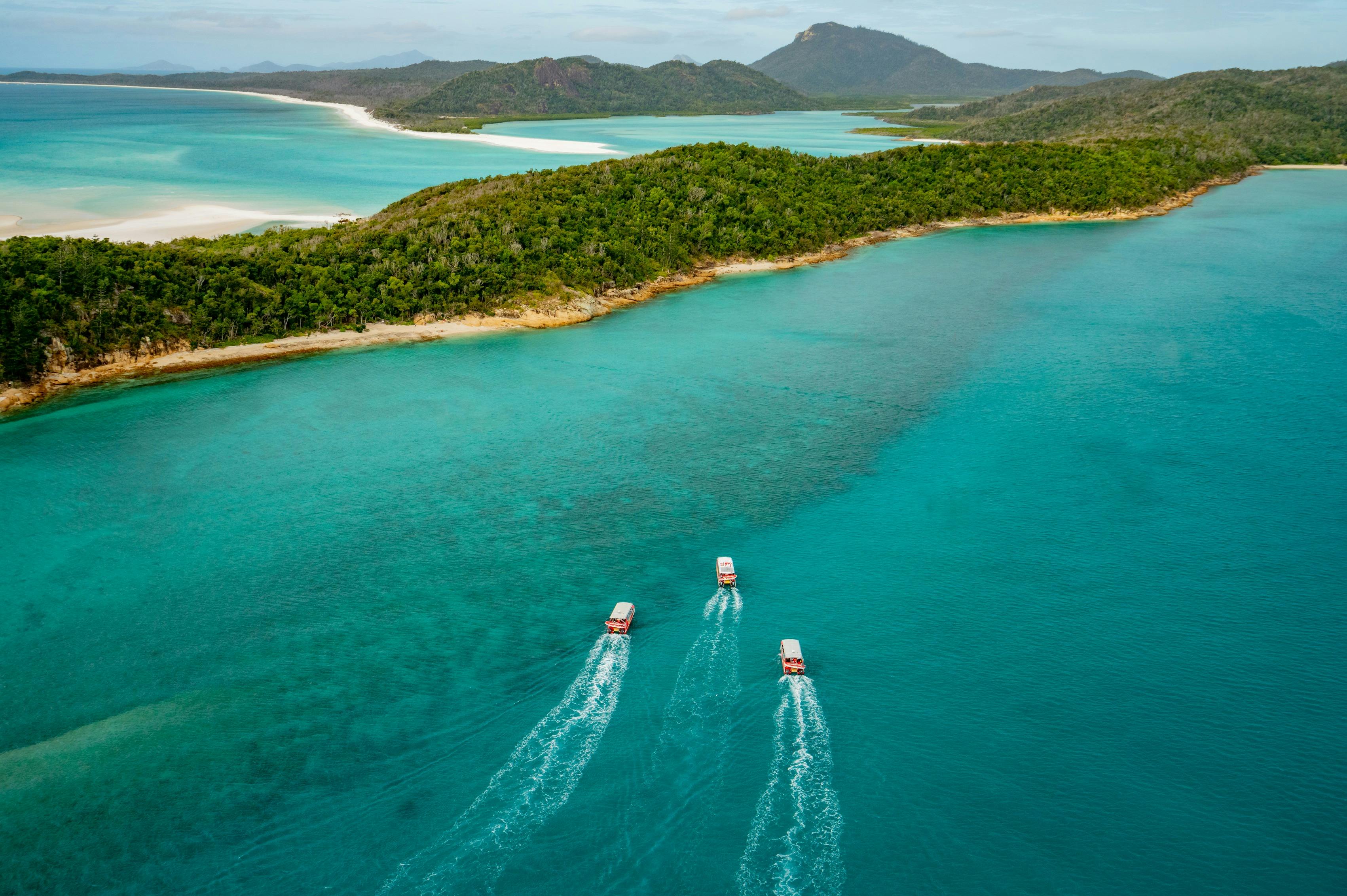 Whitehaven Beach, Whitsundays, Hill Inlet, Airlie Beach, Queensland, Australia, Boat, Day Trip