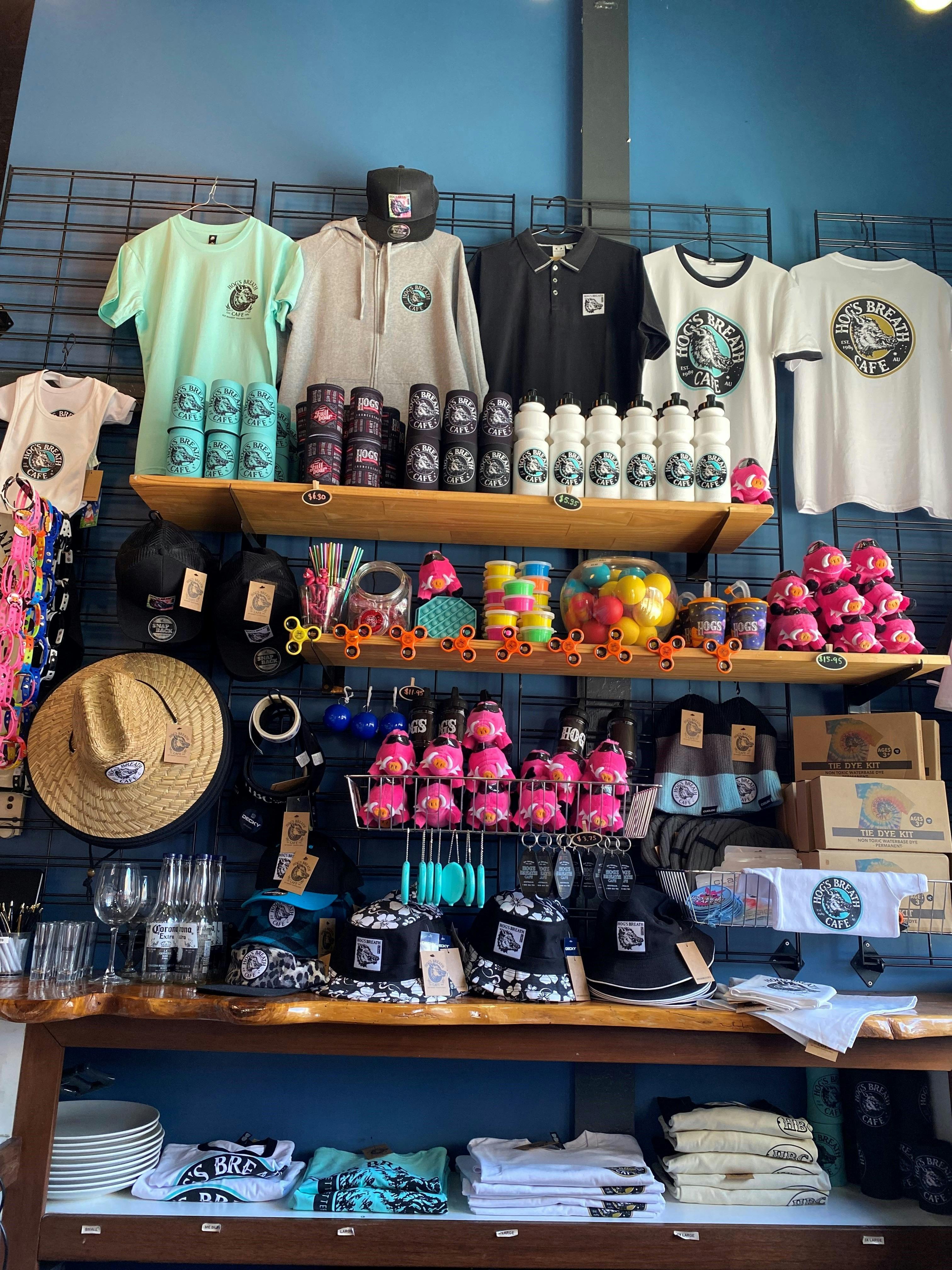 Merchandise wall