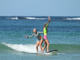 The best surfer is the one having the most fun