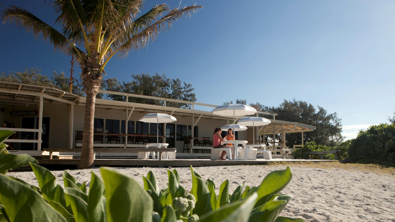 Beachfront dining, Lady Elliot Island