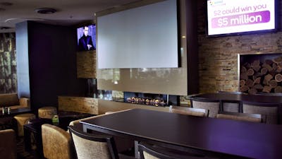 Queanbeyan Leagues Club lounge area.