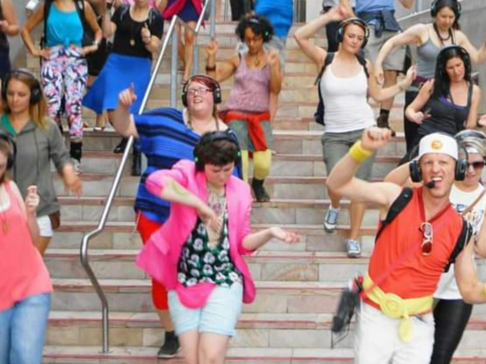 ABBA theme Silent Disco Walking Tour