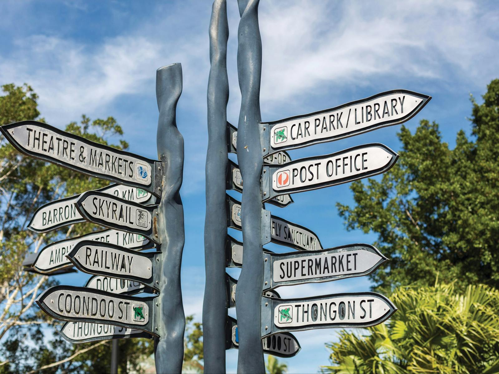 Signage at Kuranda