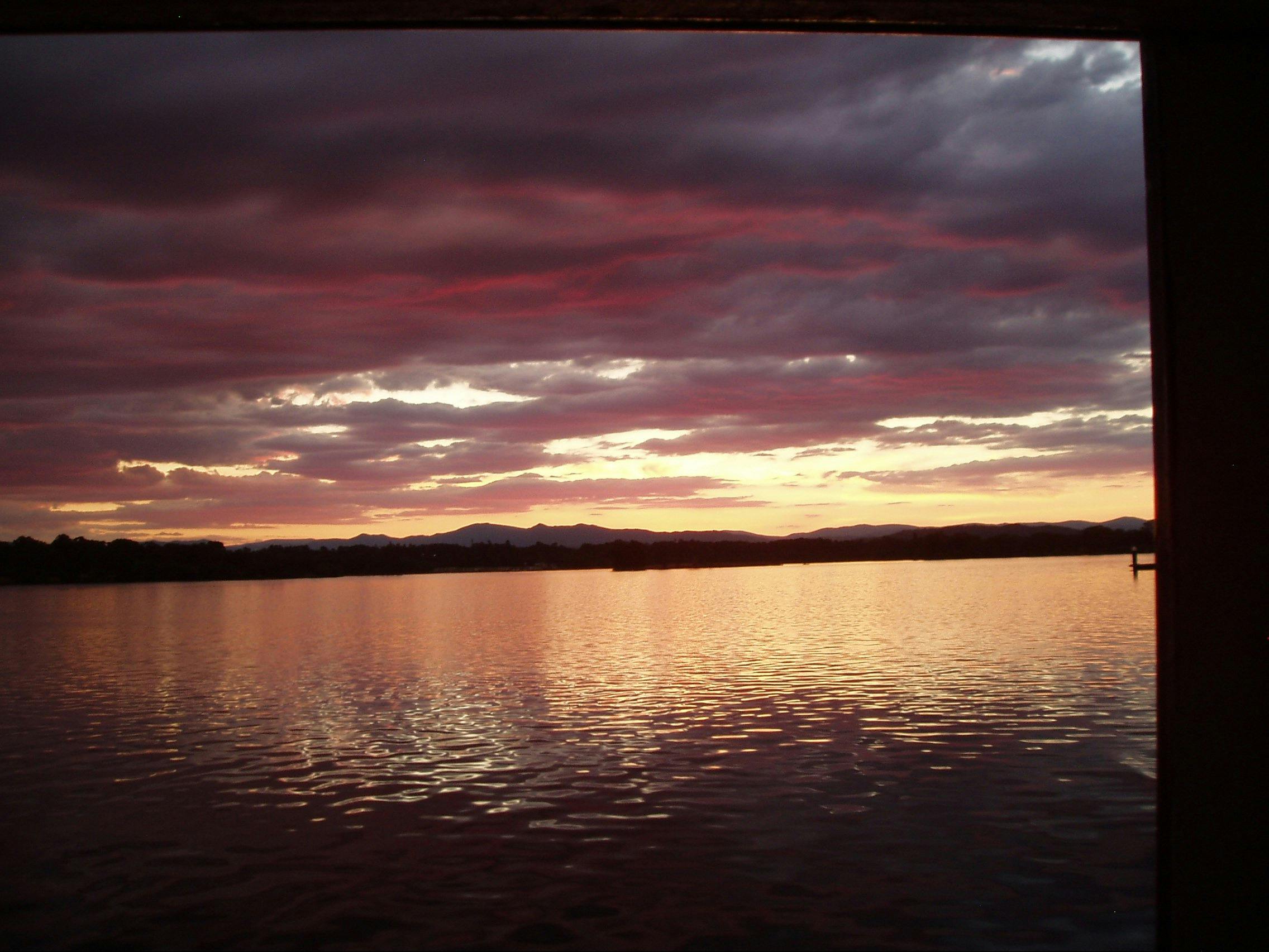 The end of another day