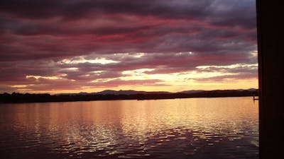 The end of another day