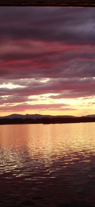 The end of another day