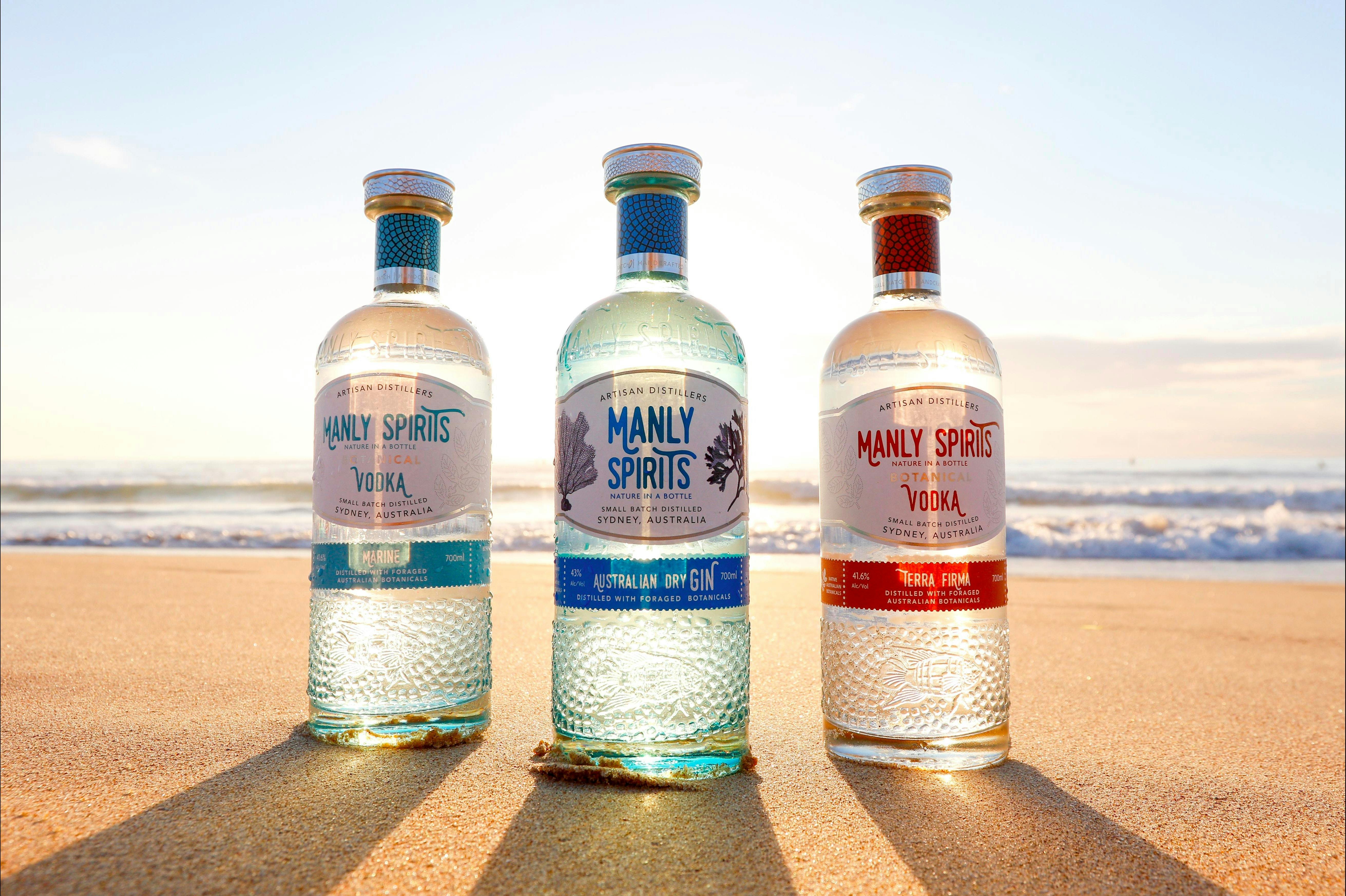 Come in to taste - Manly Spirits Australian Dry Gin and Botanical Vodkas