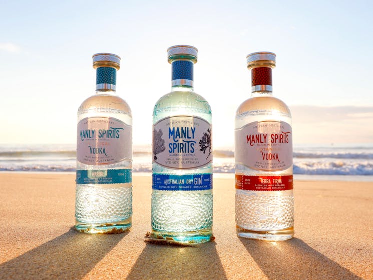 Come in to taste - Manly Spirits Australian Dry Gin and Botanical Vodkas