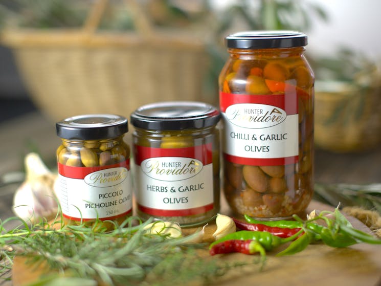 Samples of Olive Products