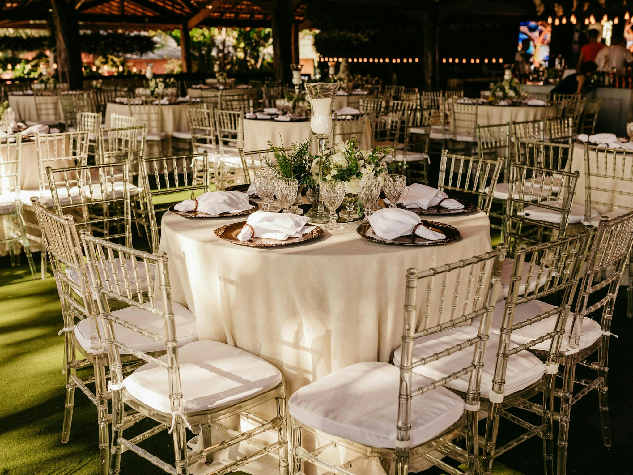 wedding set up wedding set up