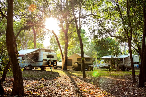 Ngurrungurrudjba(イエローウォーター)キャンプ場とキャラバンパーク