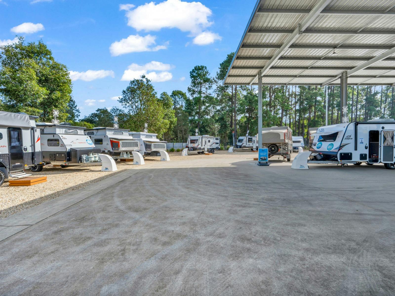 Jayco Newcastle Sales Yard