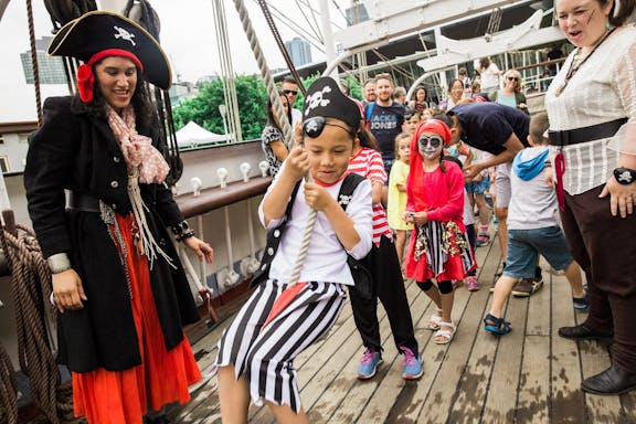 Pirate Day at Polly Woodside