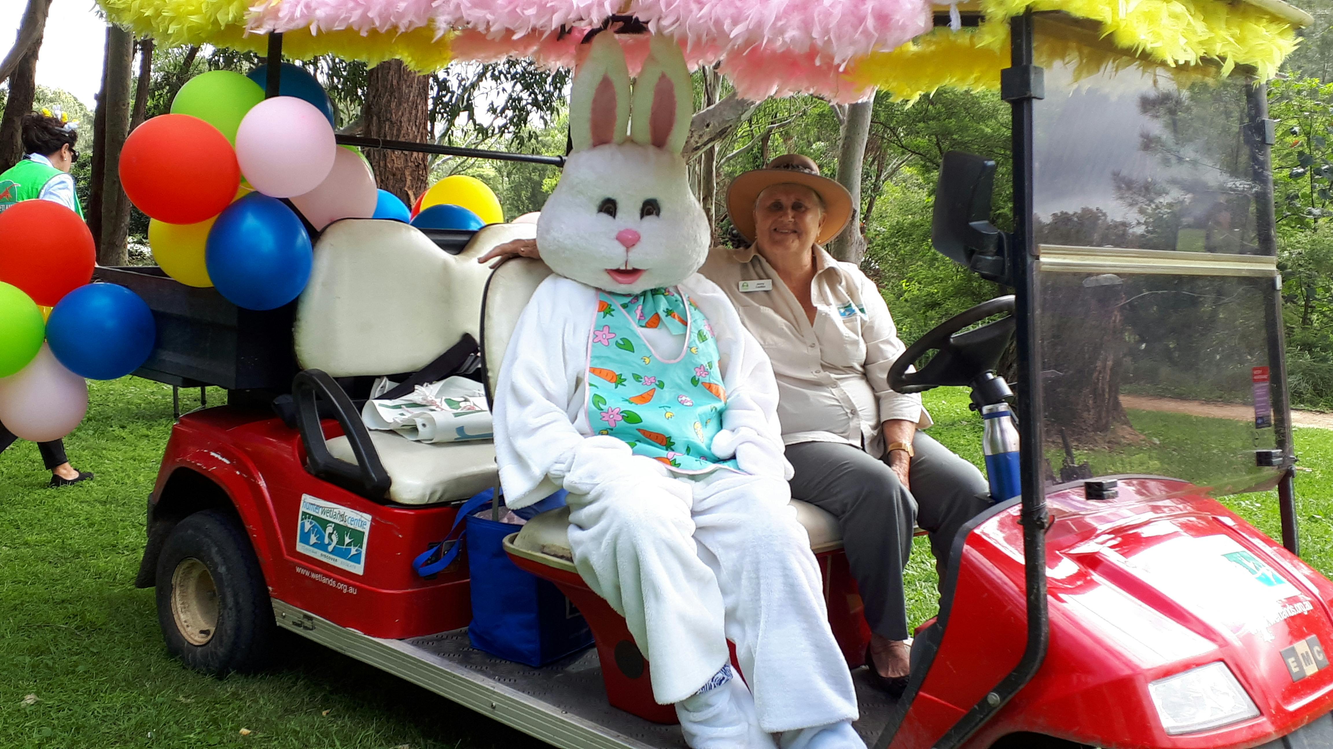 Here comes the Easter Bunny!