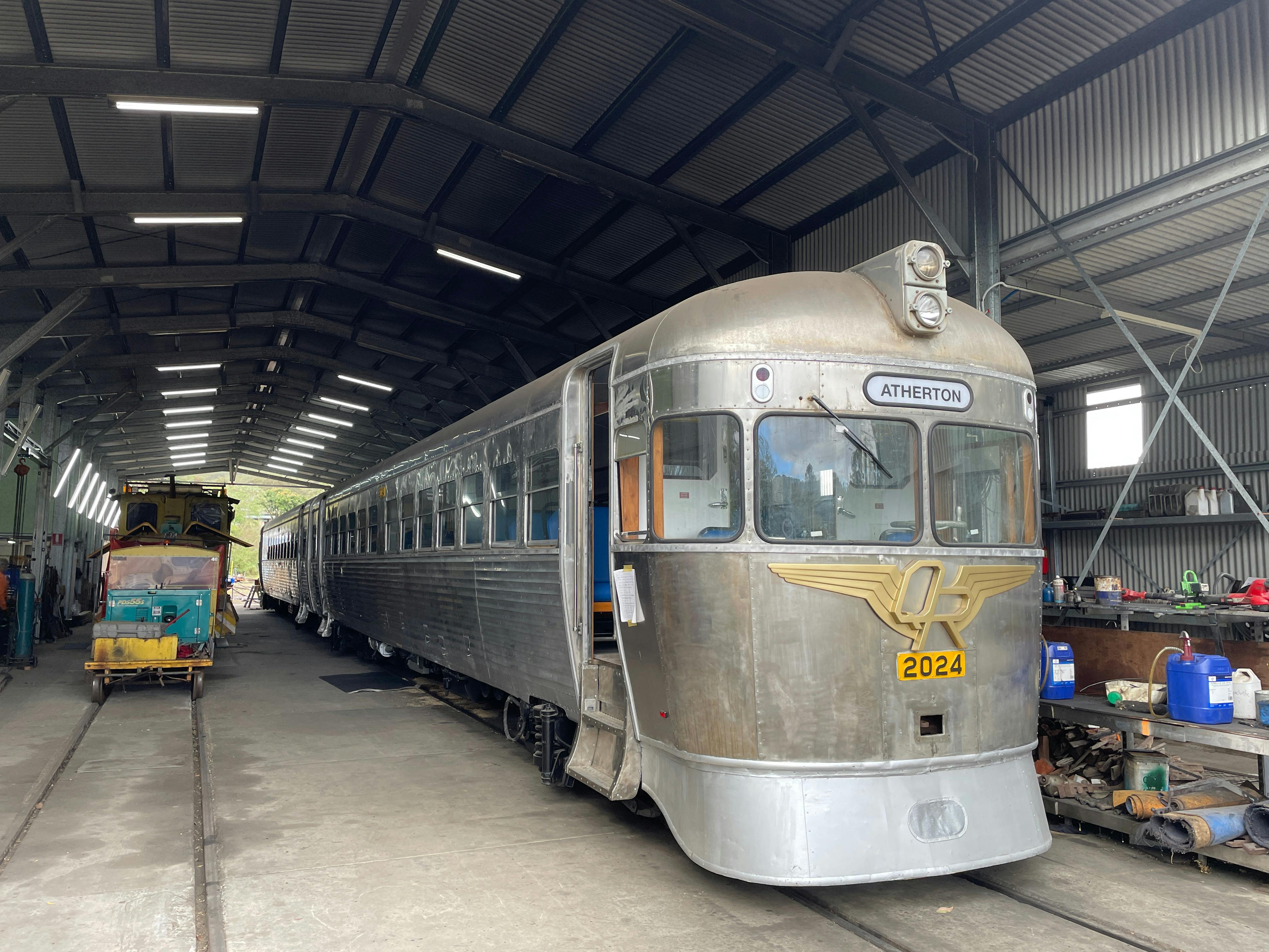 QR Railmotors under restoration works