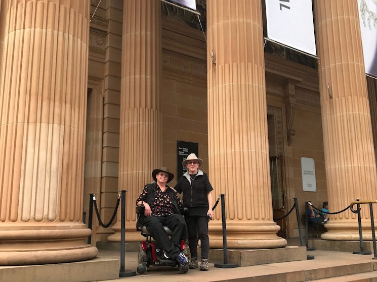 art gallery disability tour