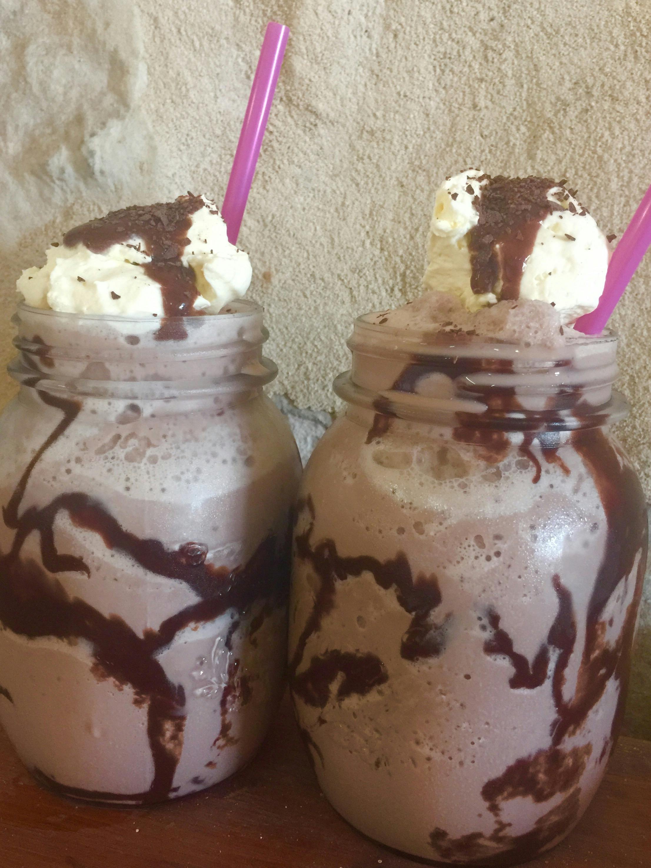 Woolshed chocolate thick shake
