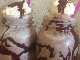 Woolshed chocolate thick shake
