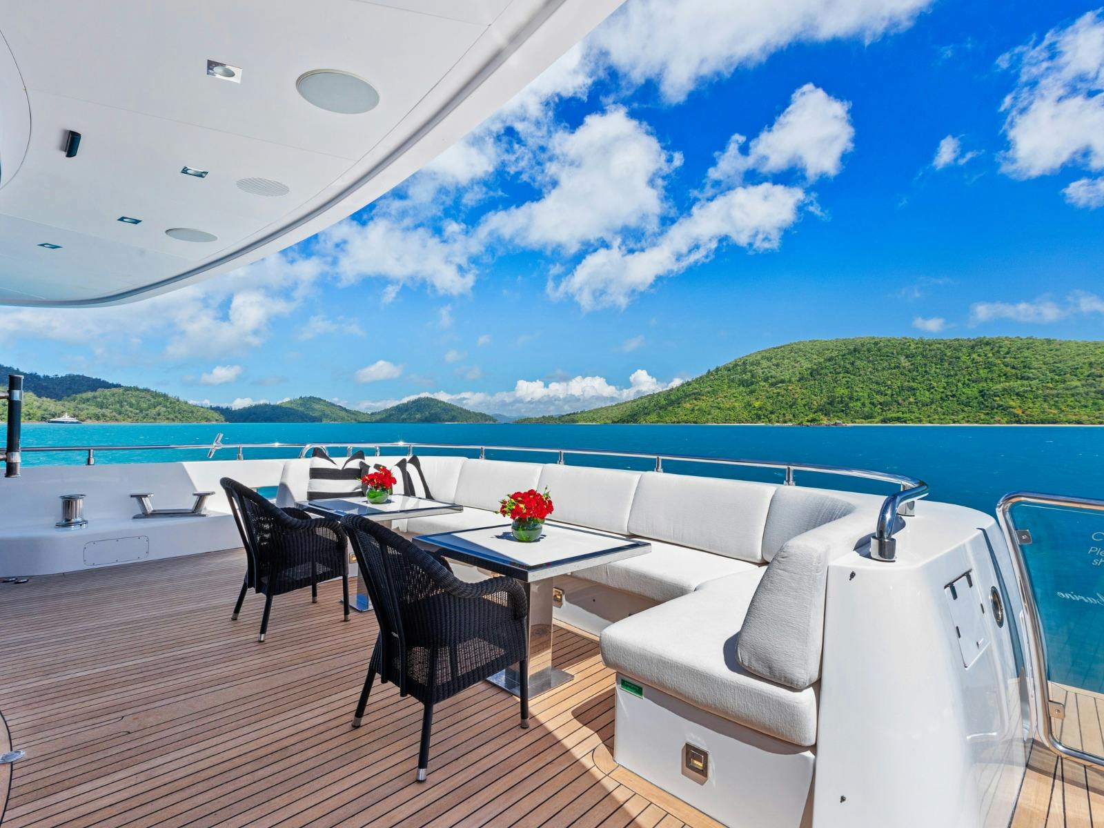 Aft Deck seating