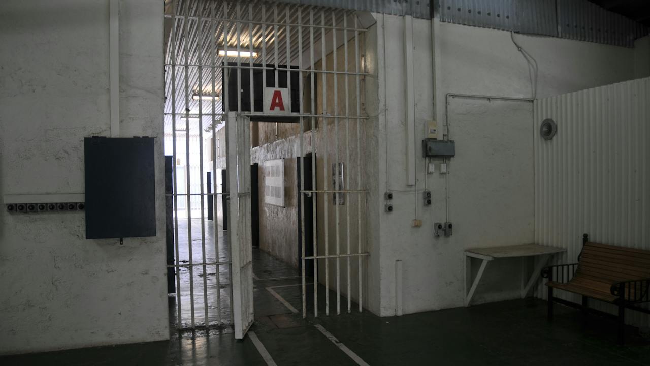 Interior of the High Security wing.