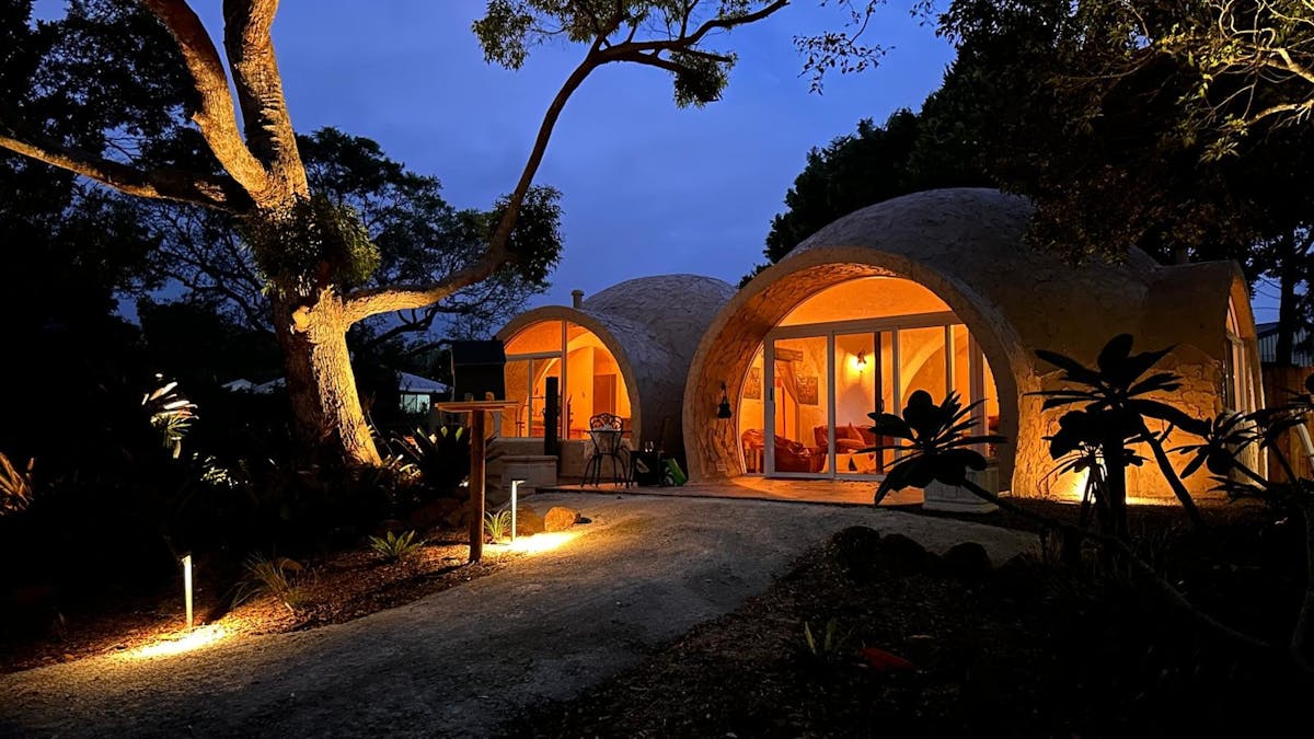 Hinterland Igloo Outside at night