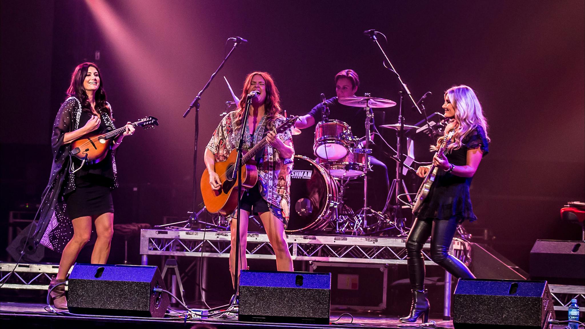 The McClymonts at Toyota Country Music Festival