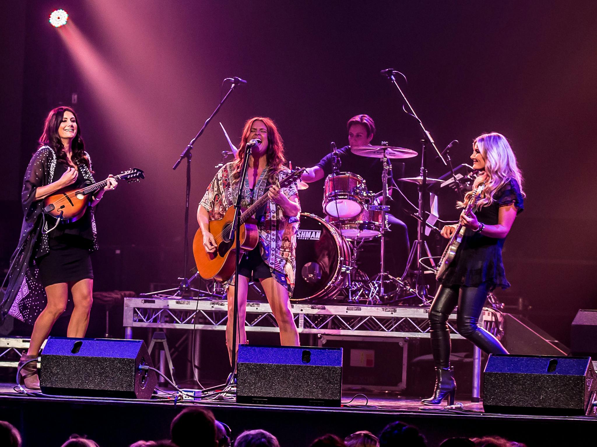 The McClymonts at Toyota Country Music Festival