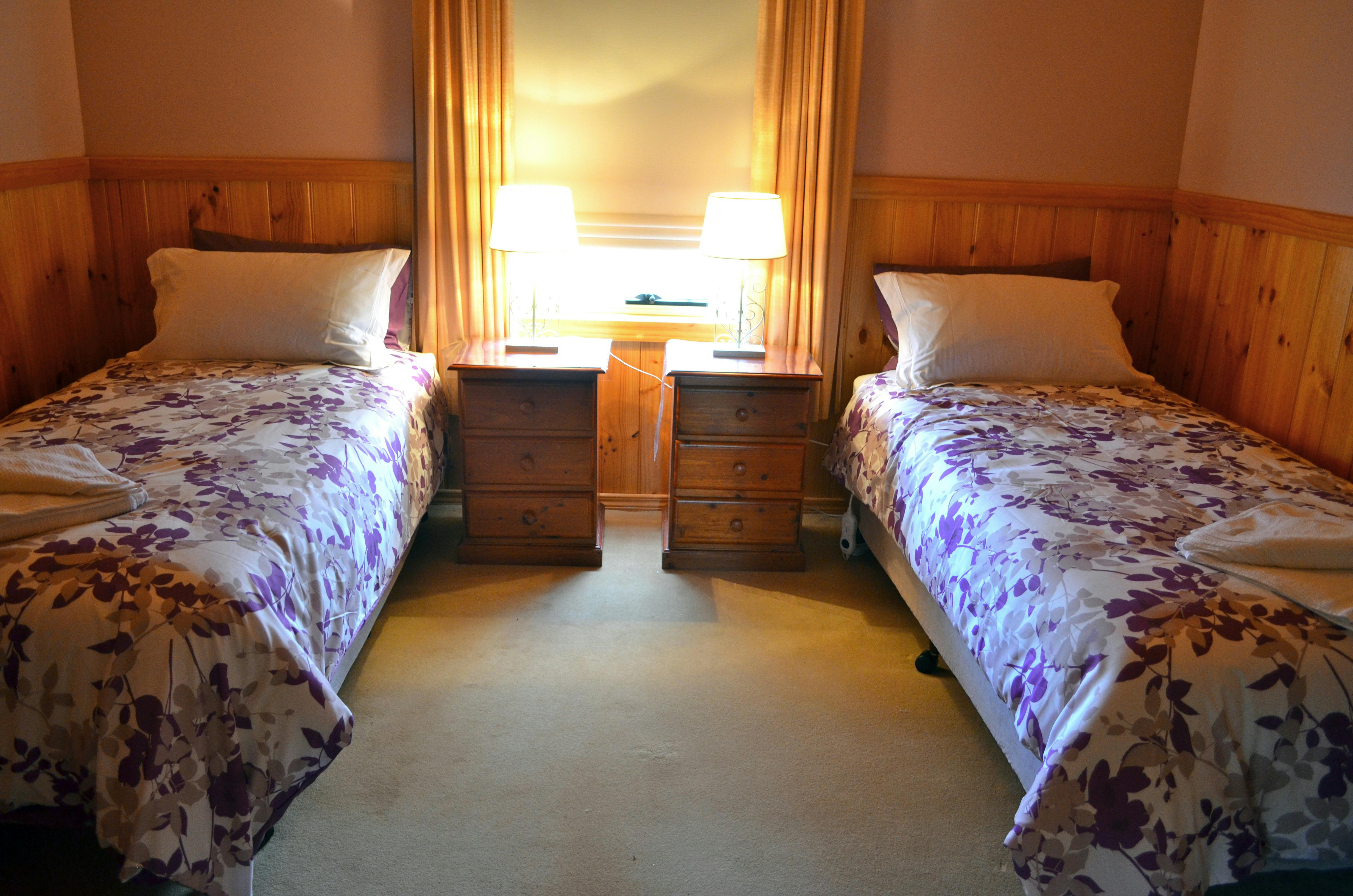 Twin singles. 1 extra single available if requested.