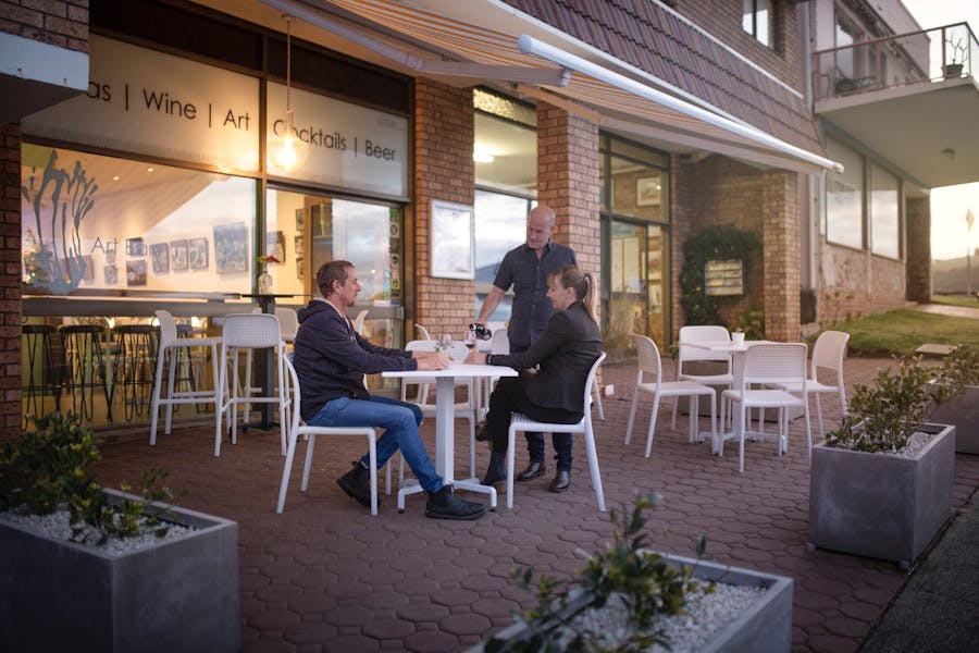 Exterior of Art Bar