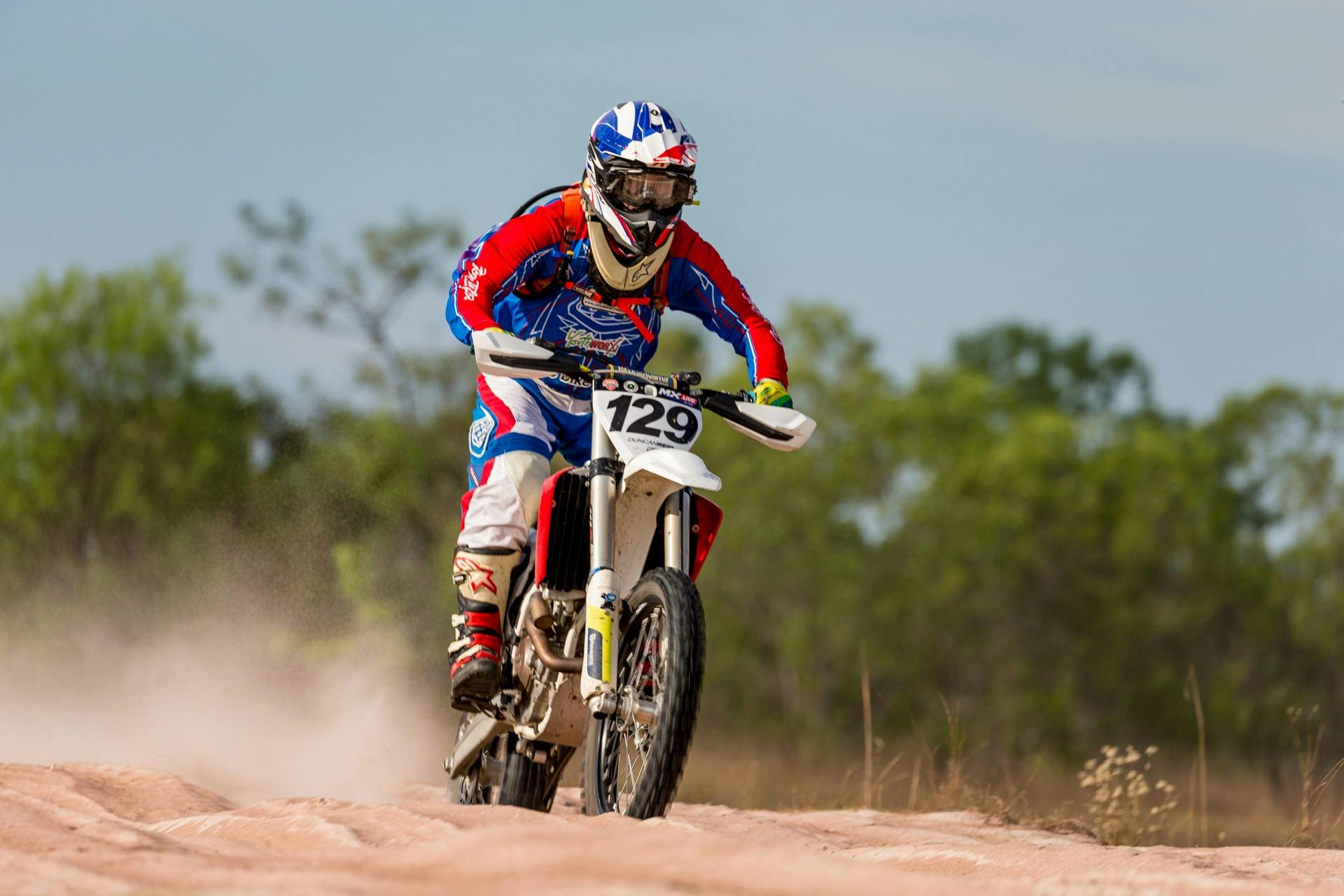 Riding the endless sand trails of Howard Springs