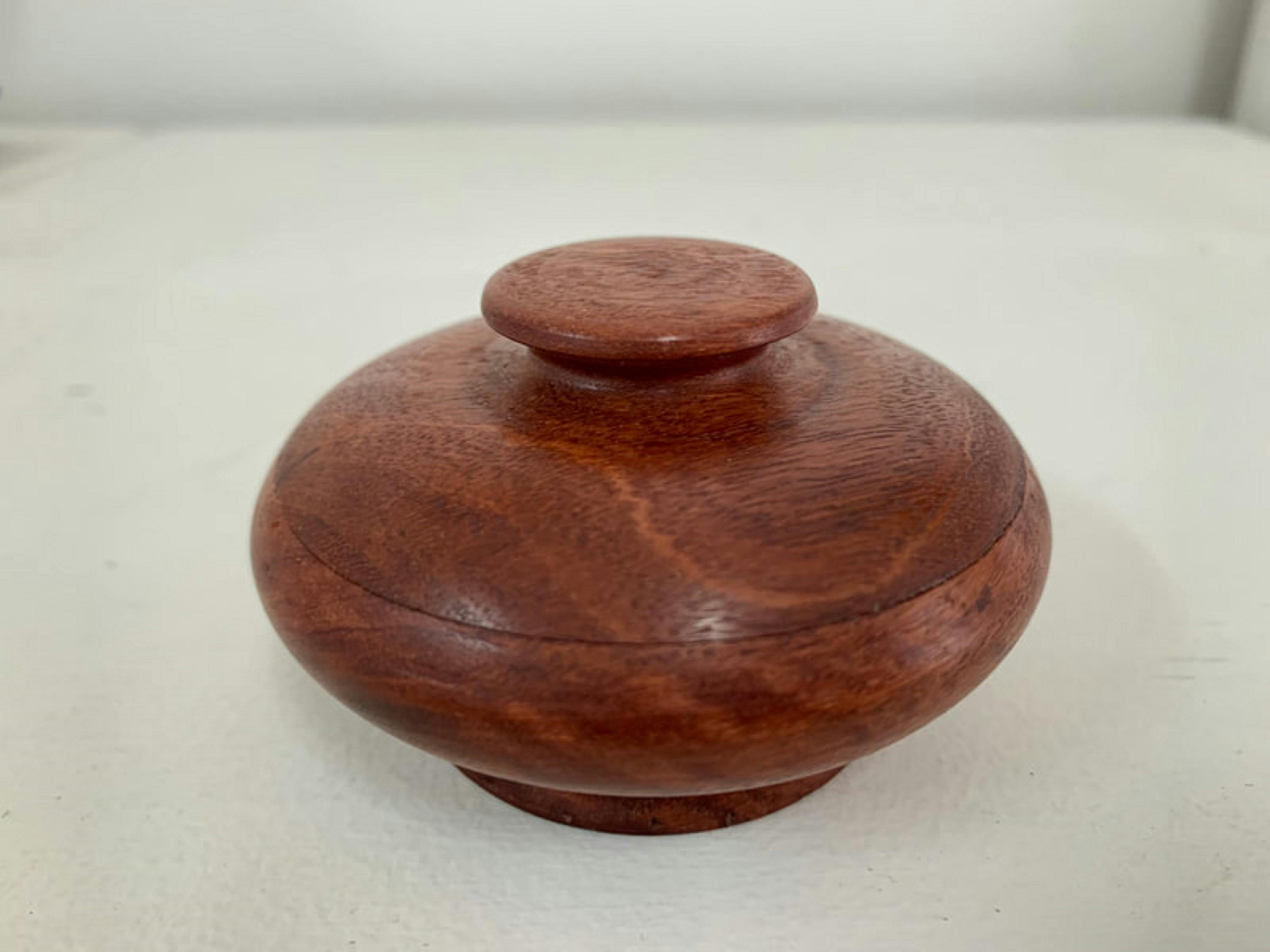 WOODEN CANISTER
