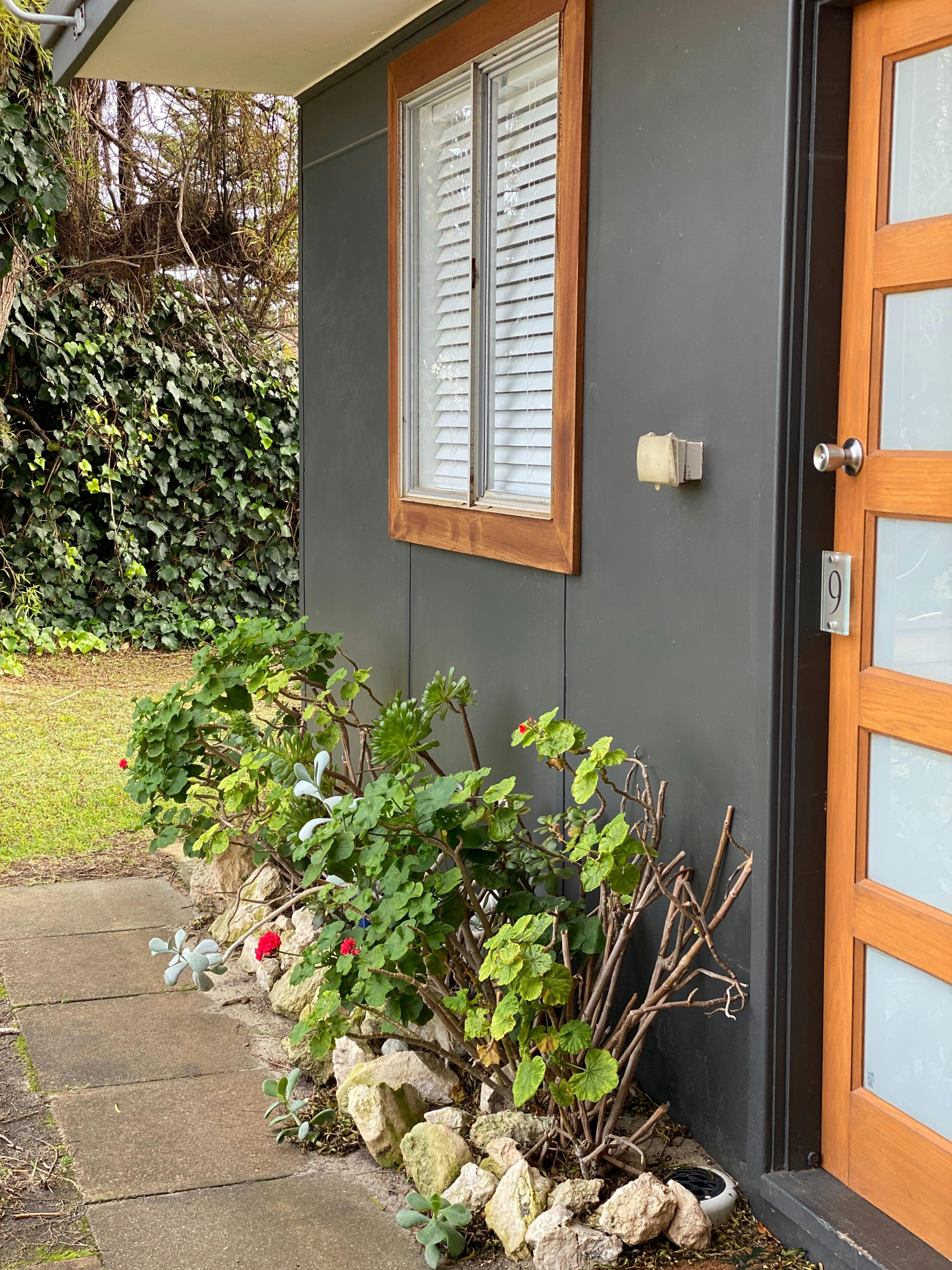 1 bedroom outside