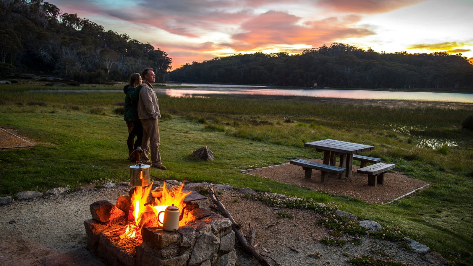 Camping at Lake Catani Mount Buffalo